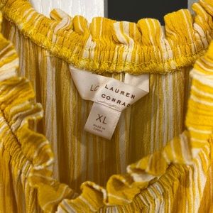 XL Lauren Conrad yellow dress